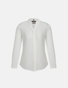 Womens Juliette Long Sleeve Blouse Ivory
