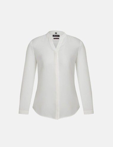 Womens Juliette Long Sleeve Blouse Ivory