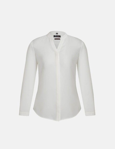 Womens Juliette Long Sleeve Blouse Ivory