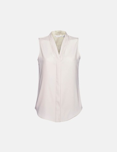 Womens Madison Sleeveless Top Ivory