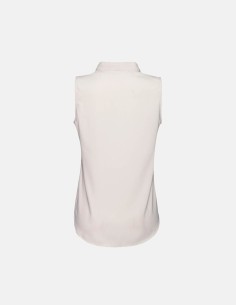 Womens Madison Sleeveless Top Ivory 2