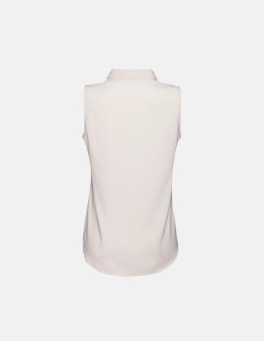 Womens Madison Sleeveless Top Ivory