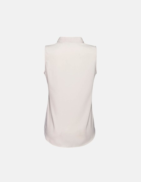 Womens Madison Sleeveless Top Ivory