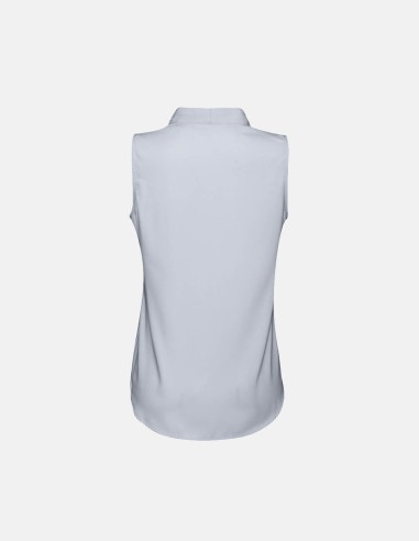 Womens Madison Sleeveless Top Silver