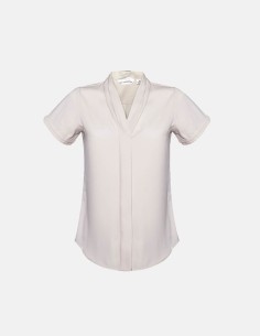 Womens Madison Short Sleeve Shirt Ivory