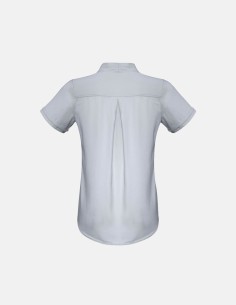 Womens Madison Short Sleeve Shirt Silver 2