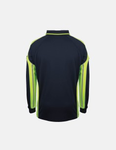 Street Panel Polo Navy/Yellow 2